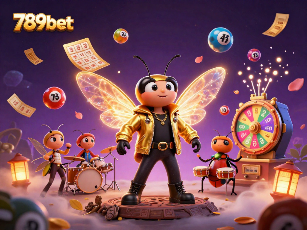Engage with exciting 789bet casino action featuring colorful lottery elements and vibrant characters.