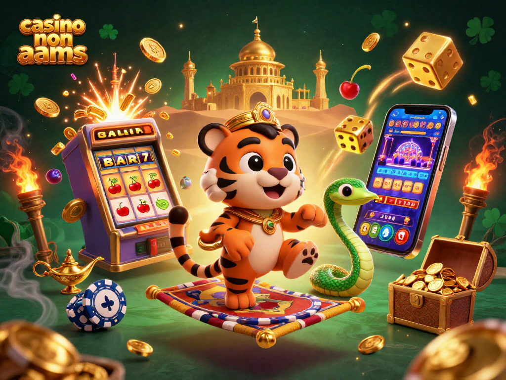 Vivi il brivido dei giochi nel miglior casino non AAMS con slot machine e sultan sul tappeto volante.