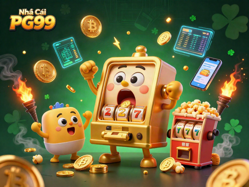 Play at Nhà Cái PG99 with jackpot wins and glowing cryptocurrencies all around!