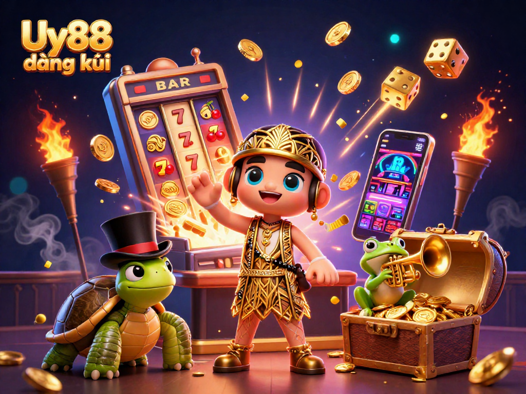 Experience Uy88 đăng ký with thrilling jackpots and vibrant casino elements.