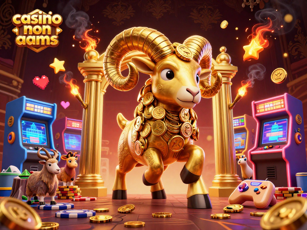 Scopri il mondo dei giochi d'azzardo con casino non aams e divertenti elementi di gioco 3D.