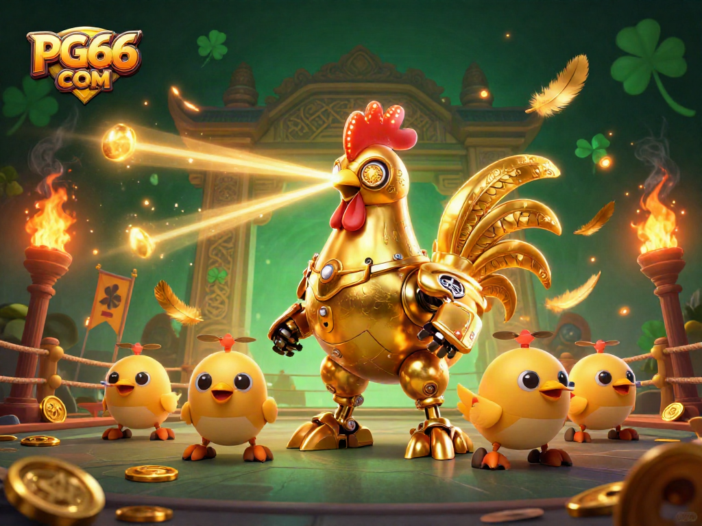 Compete for riches at PG66 COM with a dynamic 3D casino battle scene.