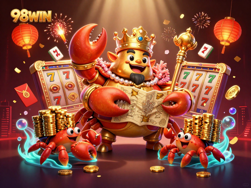 Experience thrilling gameplay at 98WIN with captivating characters and dynamic casino elements.